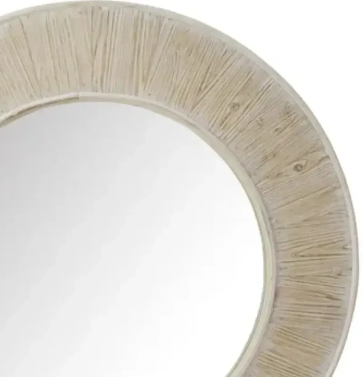 Crestview Briar Off-White Wall Mirror