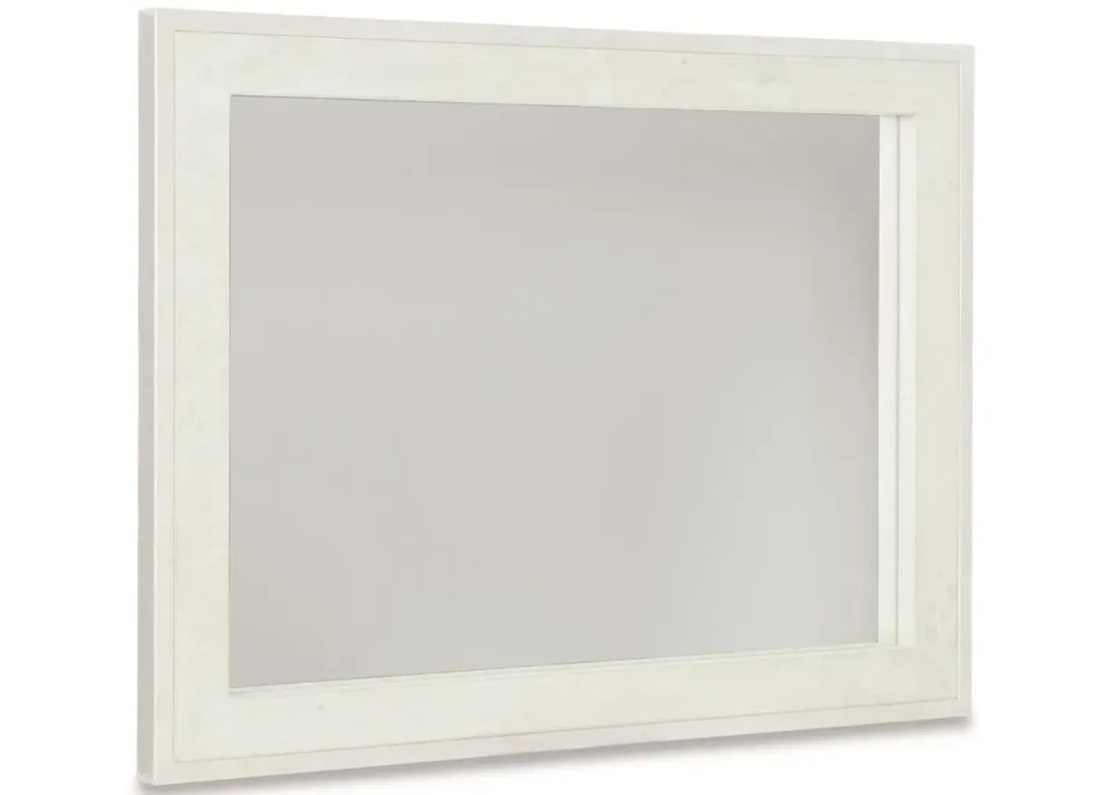 Bernhardt Denys Glazed Silver Mirror