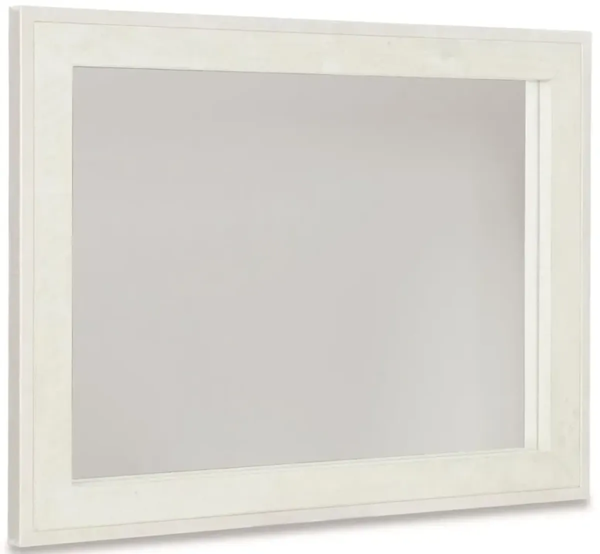 Bernhardt Denys Glazed Silver Mirror