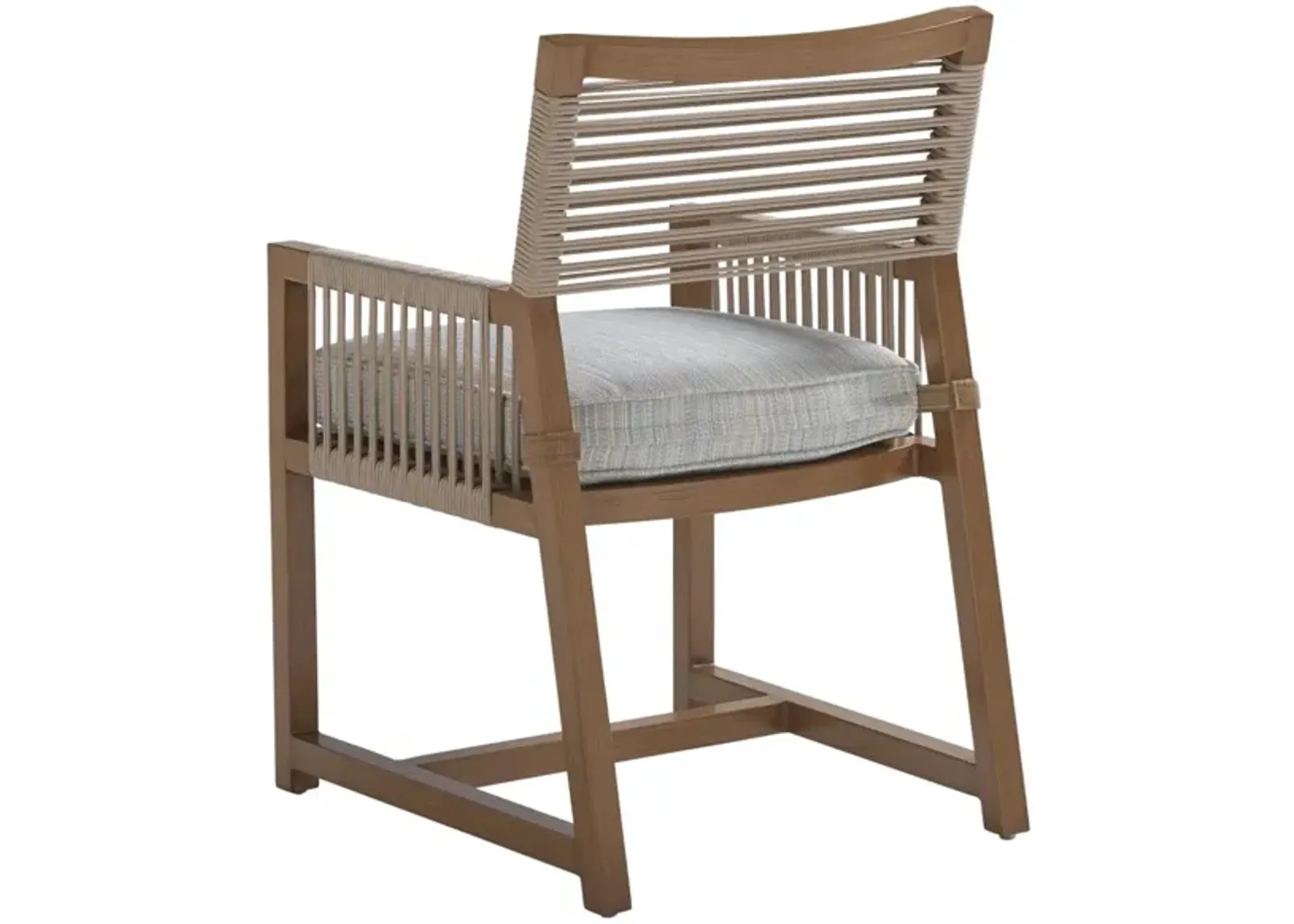 Tommy Bahama Outdoor by Lexington St. Tropez 20 Inch Patio Arm Dining Chair Natural Teak