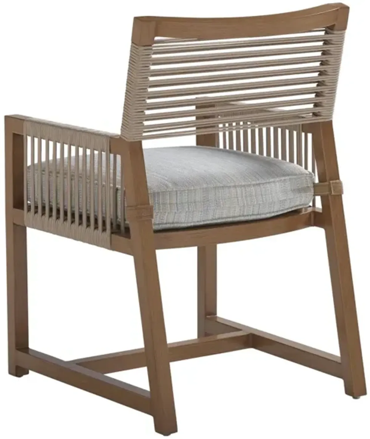 Tommy Bahama Outdoor by Lexington St. Tropez 20 Inch Patio Arm Dining Chair Natural Teak