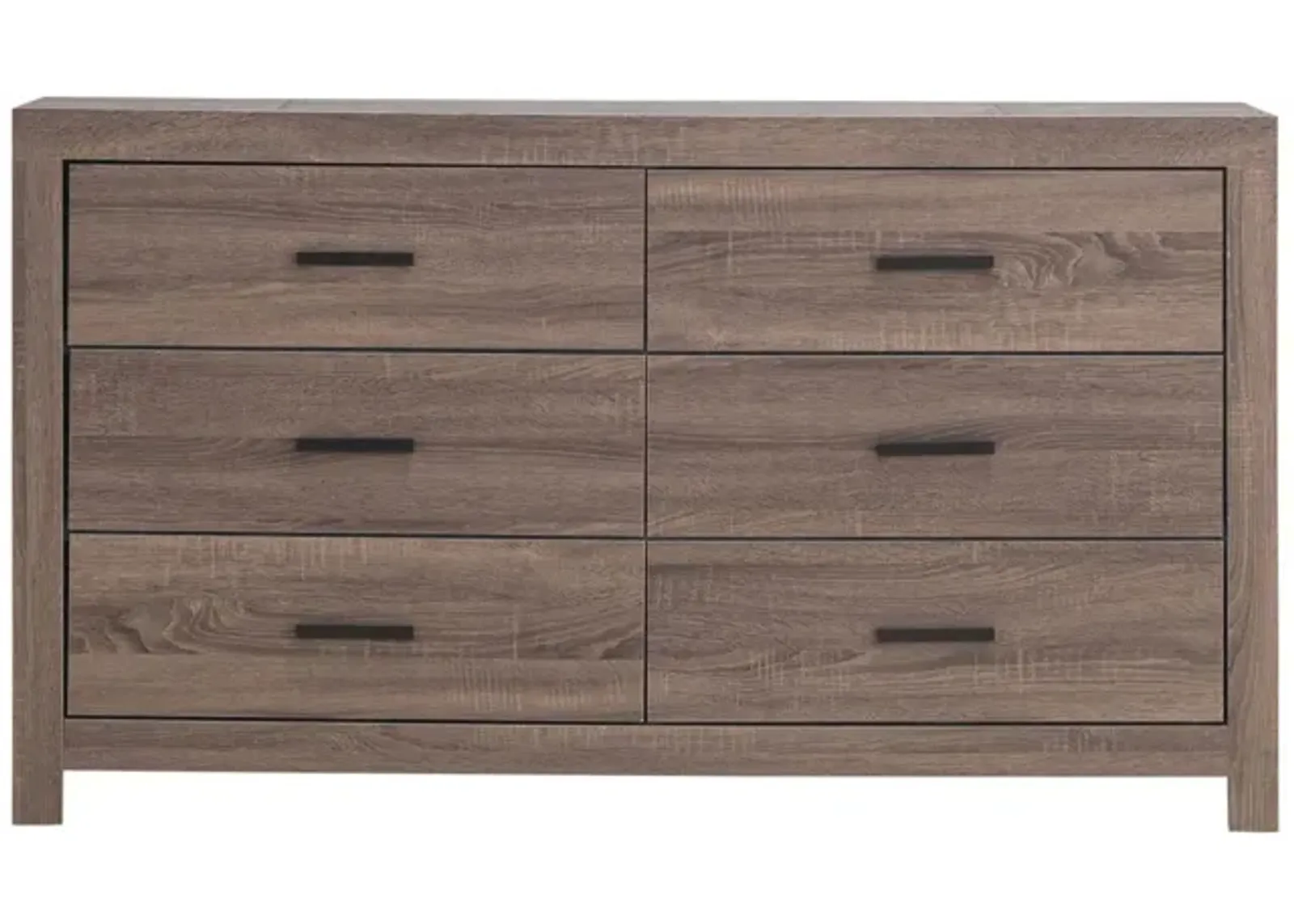 Coaster Brantford 6-Drawer Dresser Barrel Oak