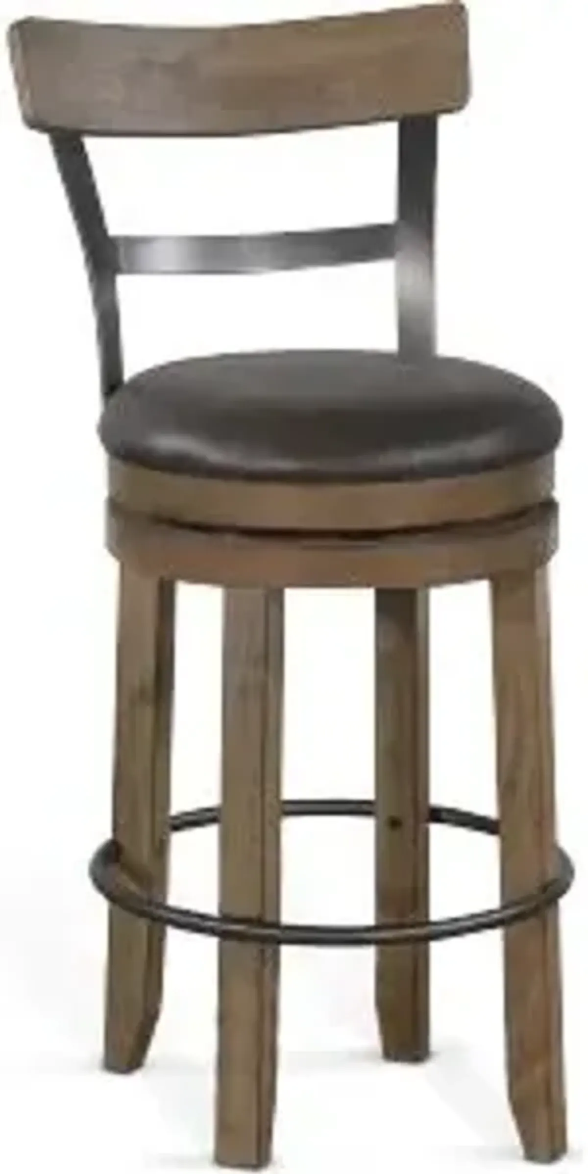 Sunny Designs Doe Valley Buckskin Swivel Barstool