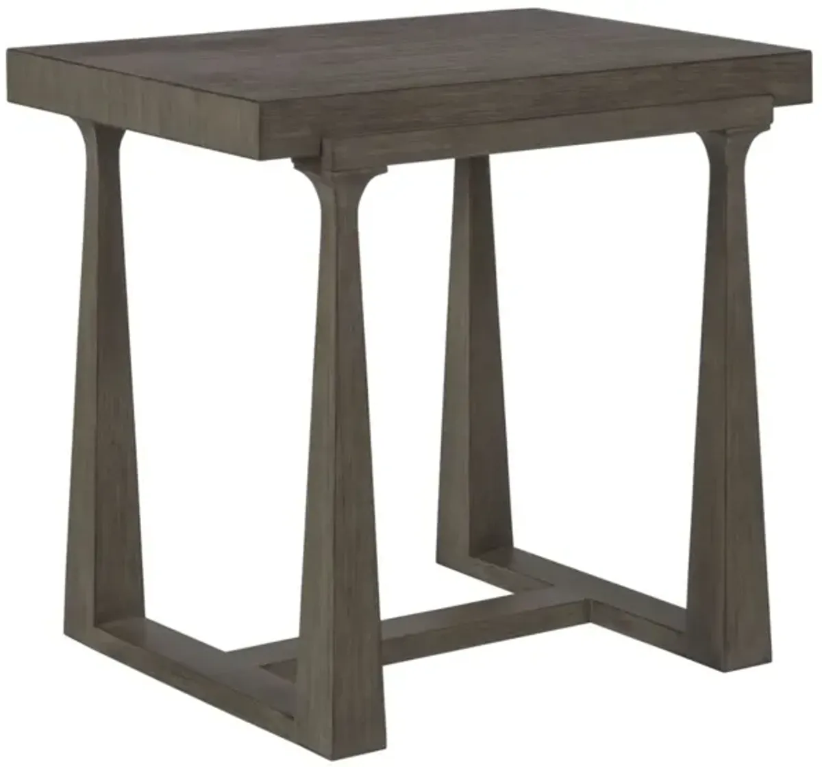 Artistica Home by Lexington Cohesion Program Grantland 27 Inch Modern Wood End Table Light Brown