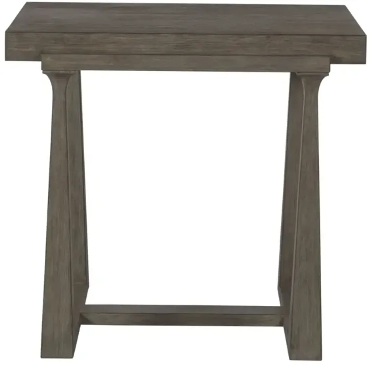 Artistica Home by Lexington Cohesion Program Grantland 27 Inch Modern Wood End Table Light Brown
