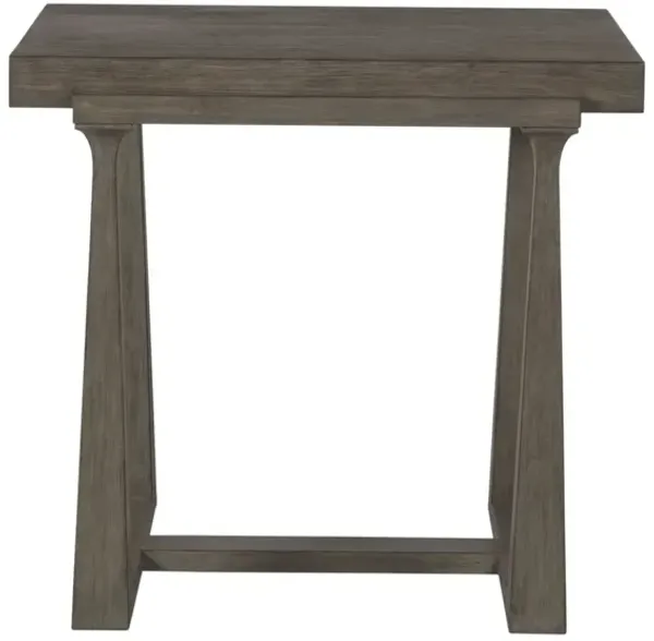 Artistica Home by Lexington Cohesion Program Grantland 27 Inch Modern Wood End Table Light Brown