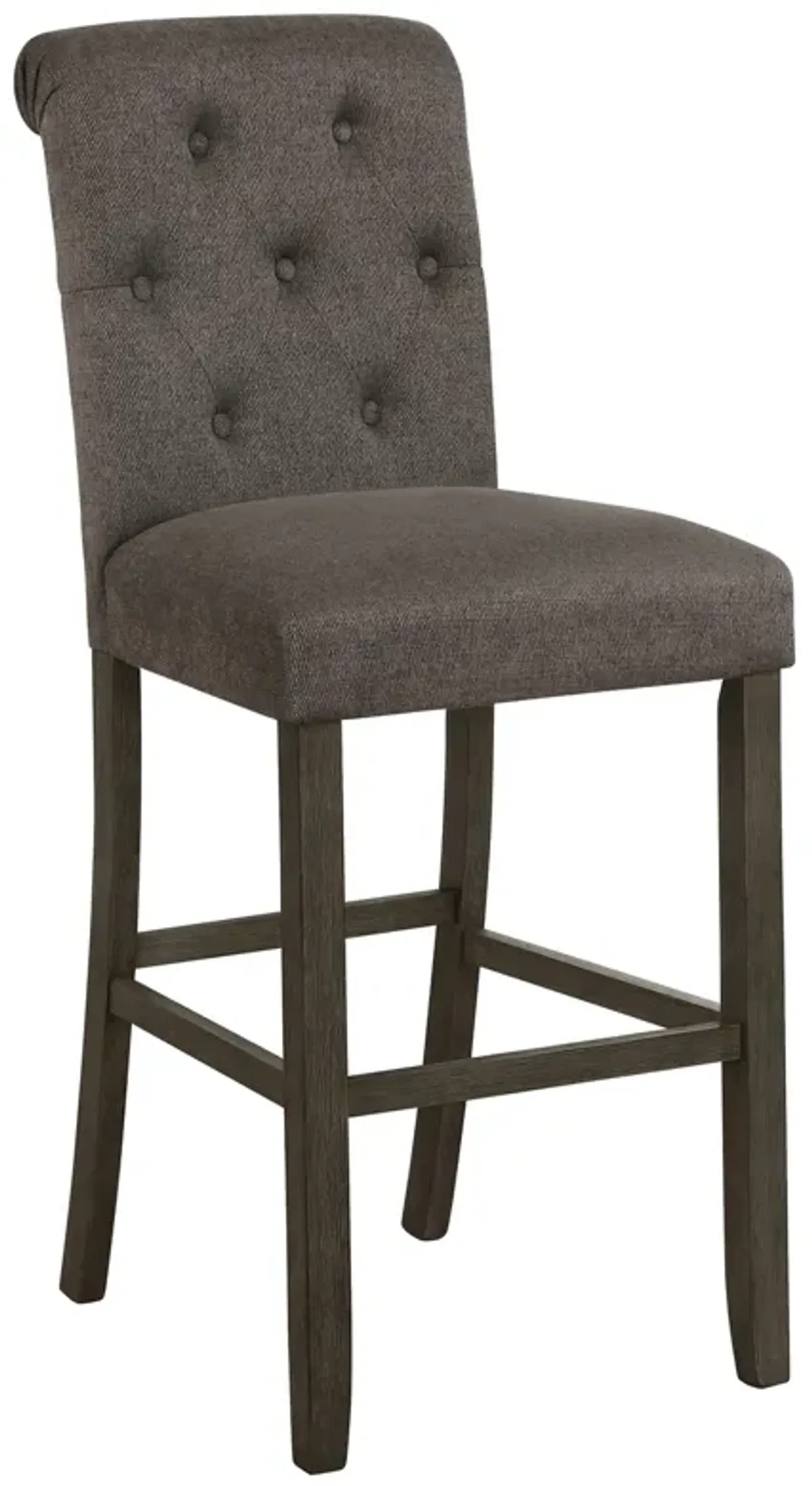 Coaster Balboa Fabric Upholstered Bar Chair Grey