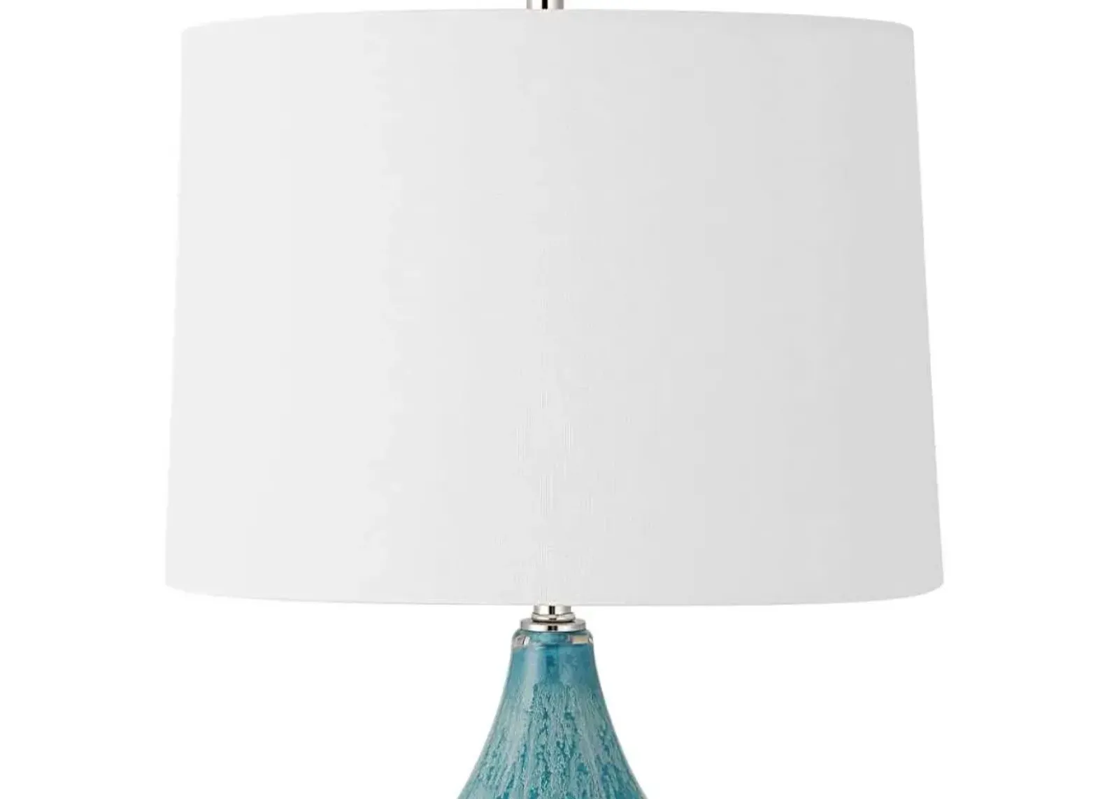 Uttermost Avalon Blue-Green/Light Blue/White Table Lamp