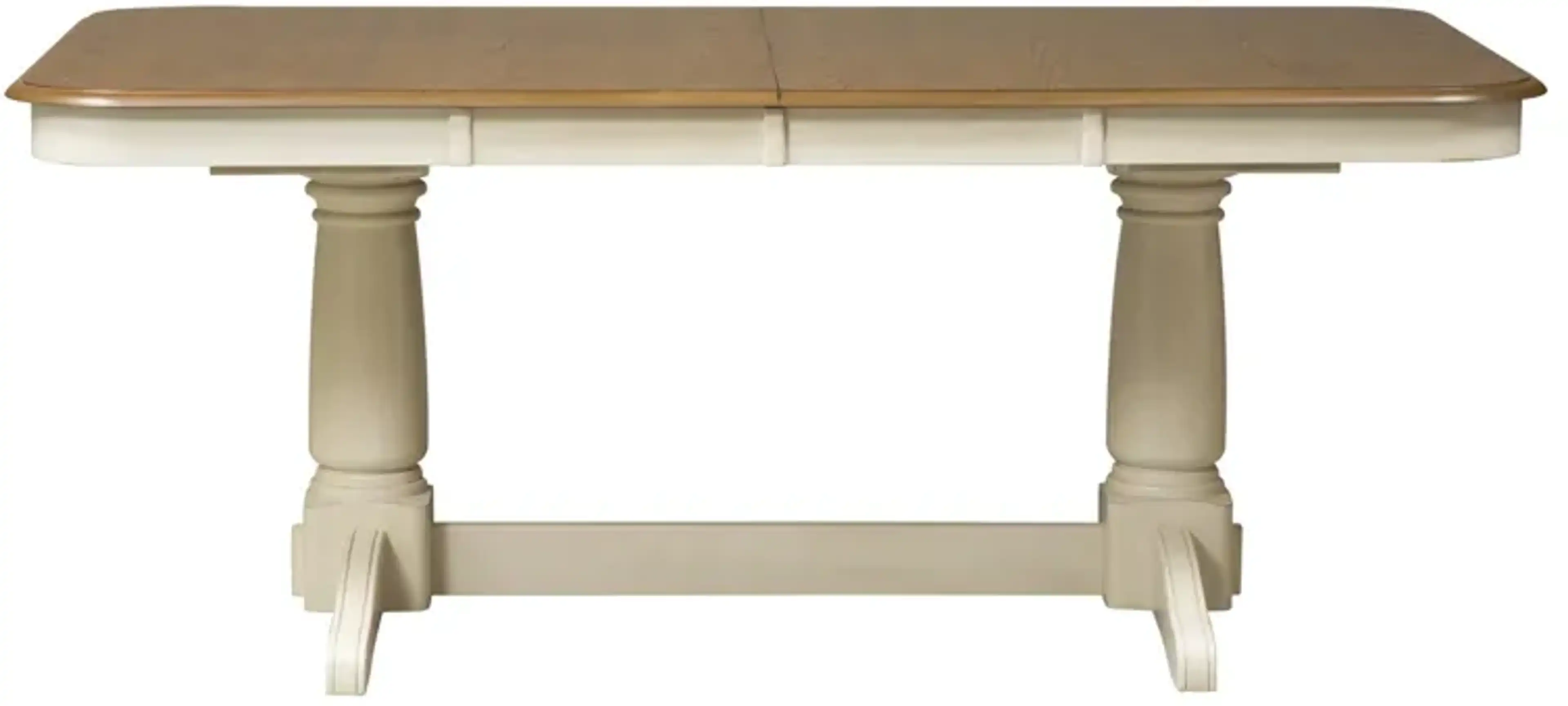 Springfield 7 Piece Double Pedestal Casual Dining Table Set Hudsons ...