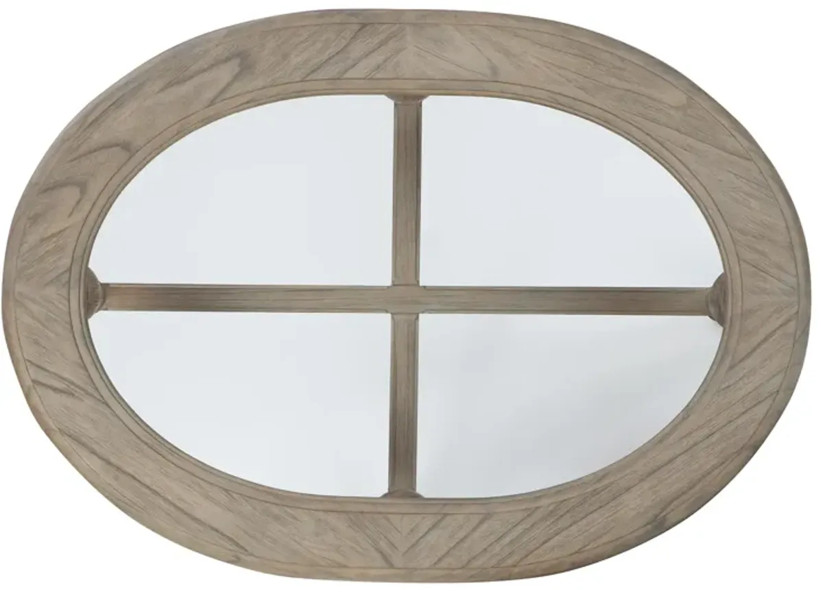 Hekman Oval Coffee Table Driftwood Wellington Estates