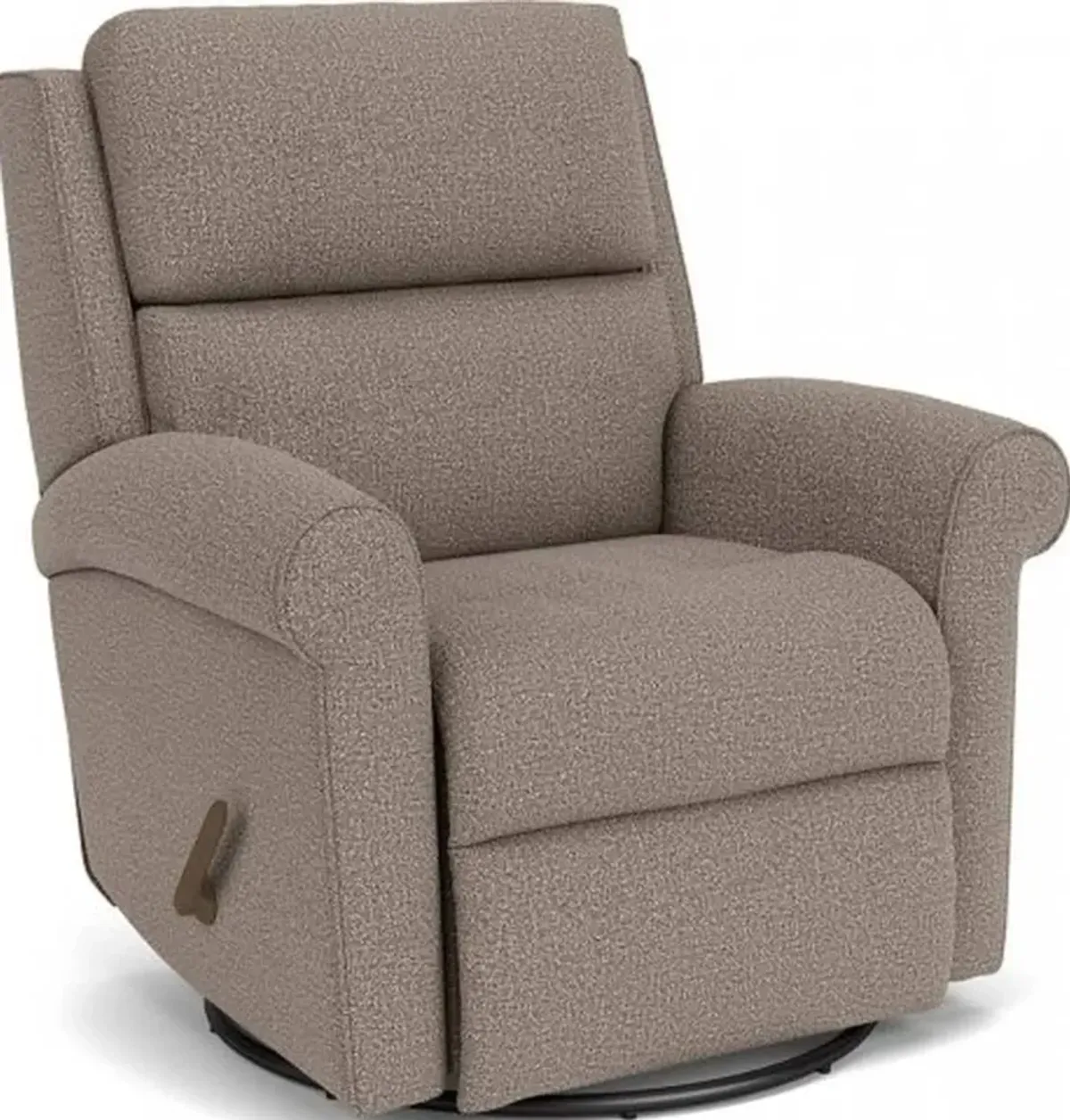 Flexsteel Belle Granite Swivel Gliding Manual Recliner