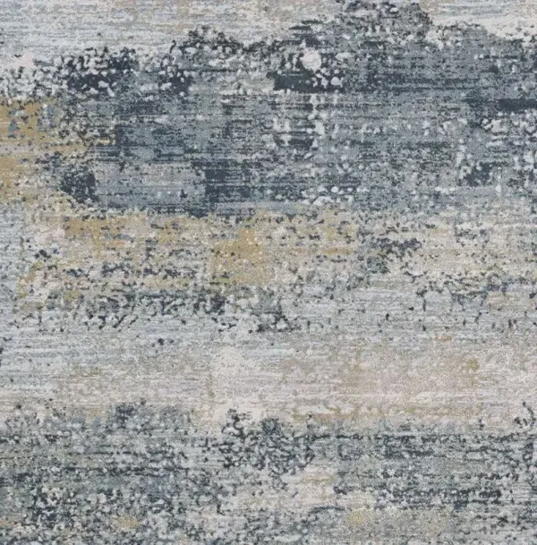 Uttermost Bremen Light Brown/Light Gray/Navy/Taupe 8 X 10 Area Rug