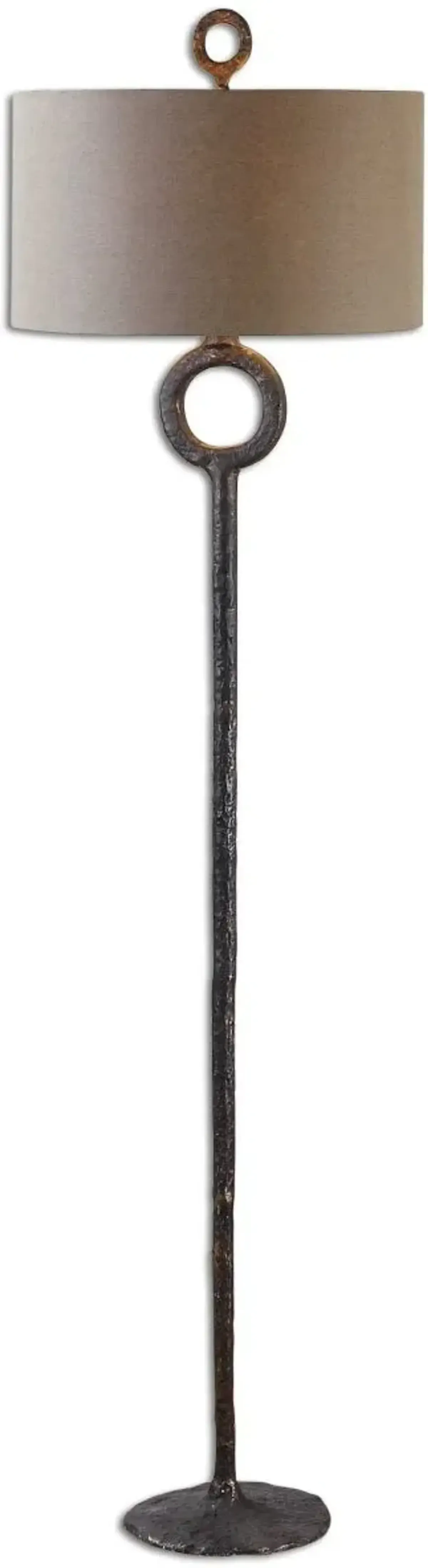 Uttermost Ferro Brown Floor Lamp