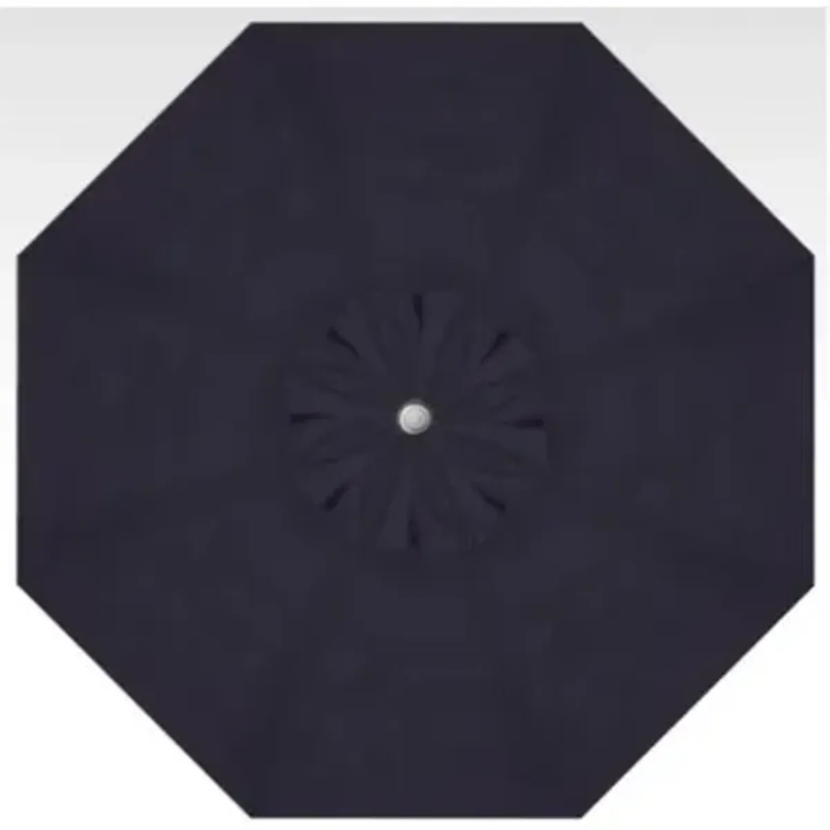 Treasure Garden Navy 9' Octagon Anthracite Push Button Tilt Outdoor Umbrella