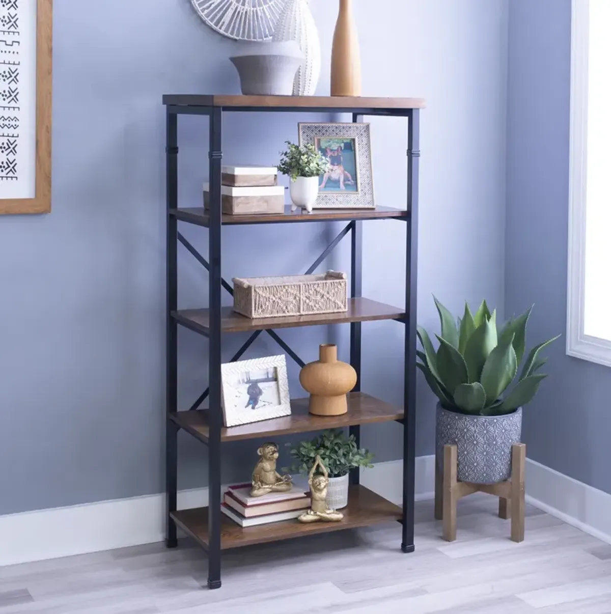 Linon Austin Austin Brown Bookcase