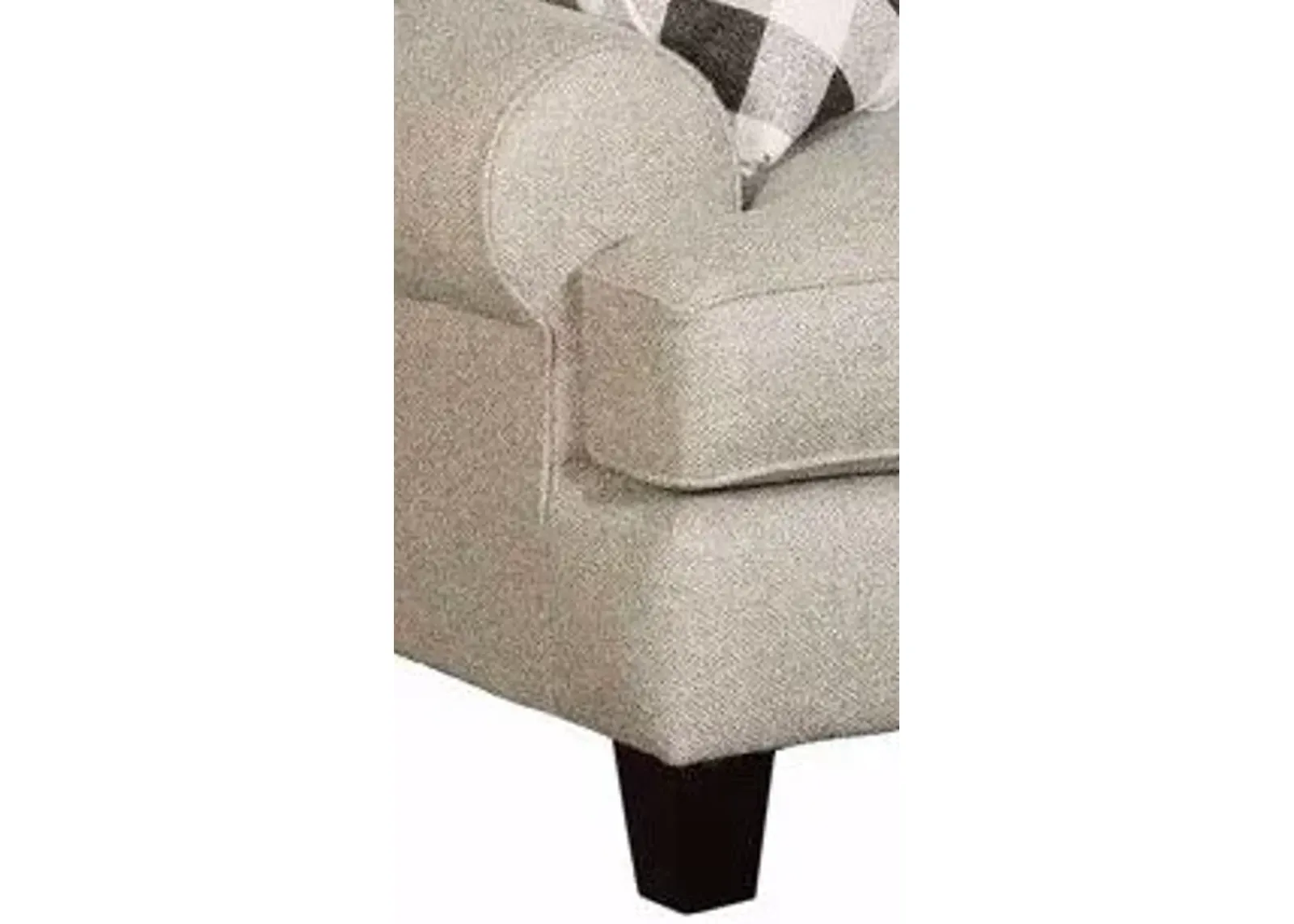 Fusion Shadowfax Dove Oversize Chair