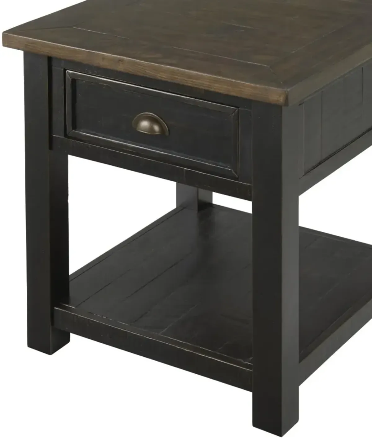 Martin Svensson Monterey End Table in Black & Brown