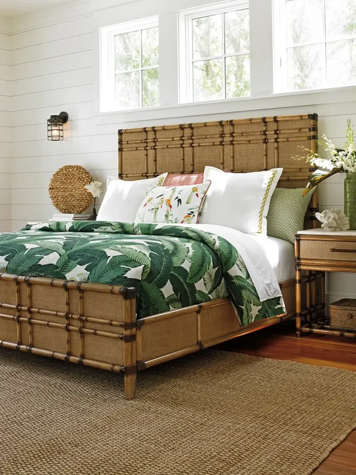 Tommy Bahama Home by Lexington Twin Palms Coco Bay Panel Bed King