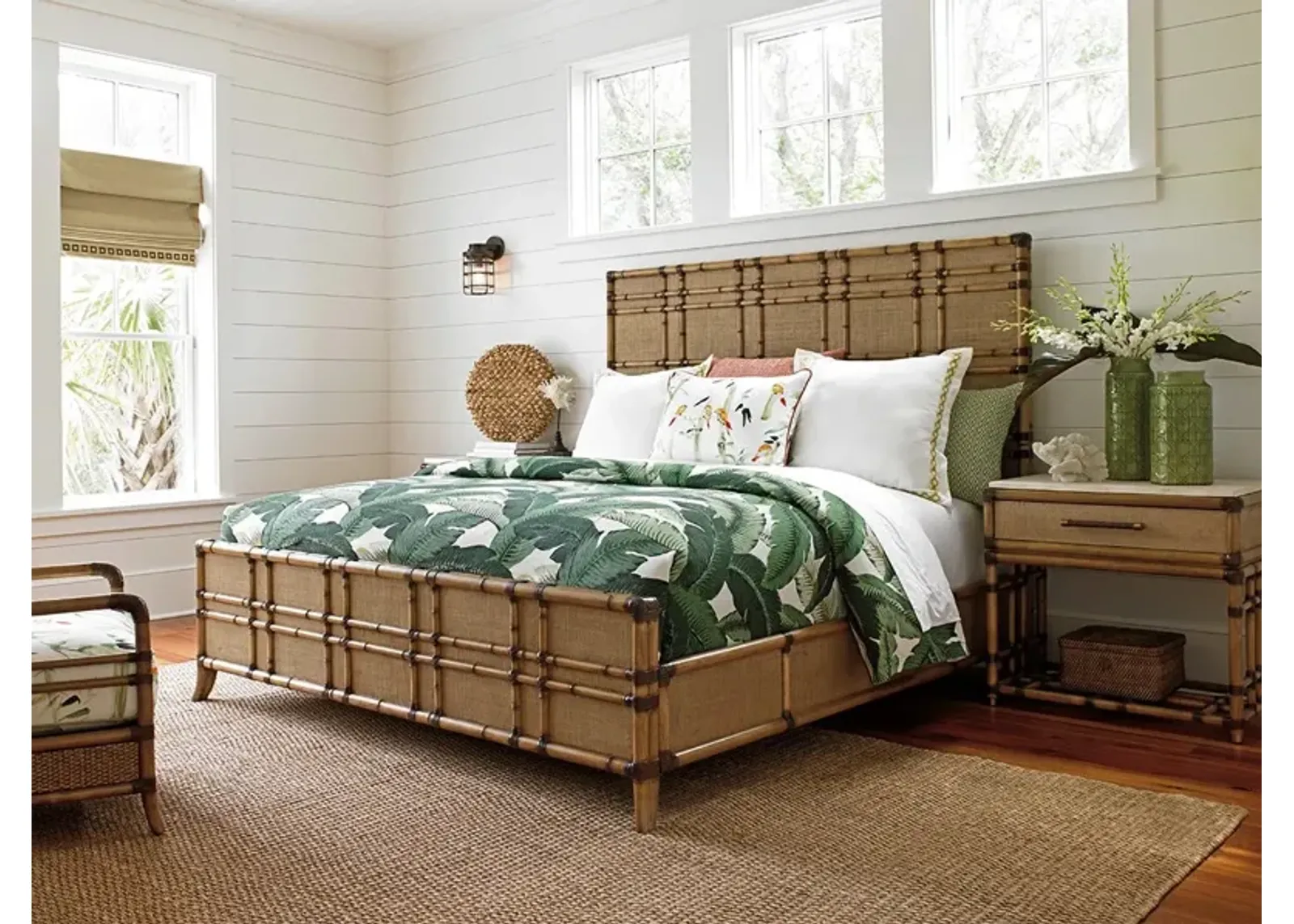 Tommy Bahama Home by Lexington Twin Palms Coco Bay Panel Bed King