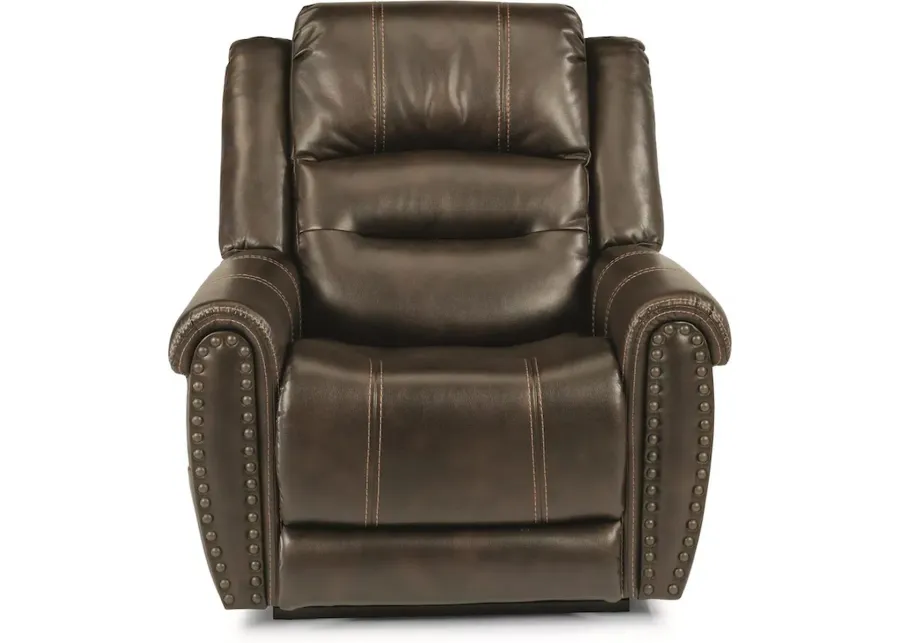 OSCAR BROWN POWER LIFT RECLINER WITH POWER HEADREST