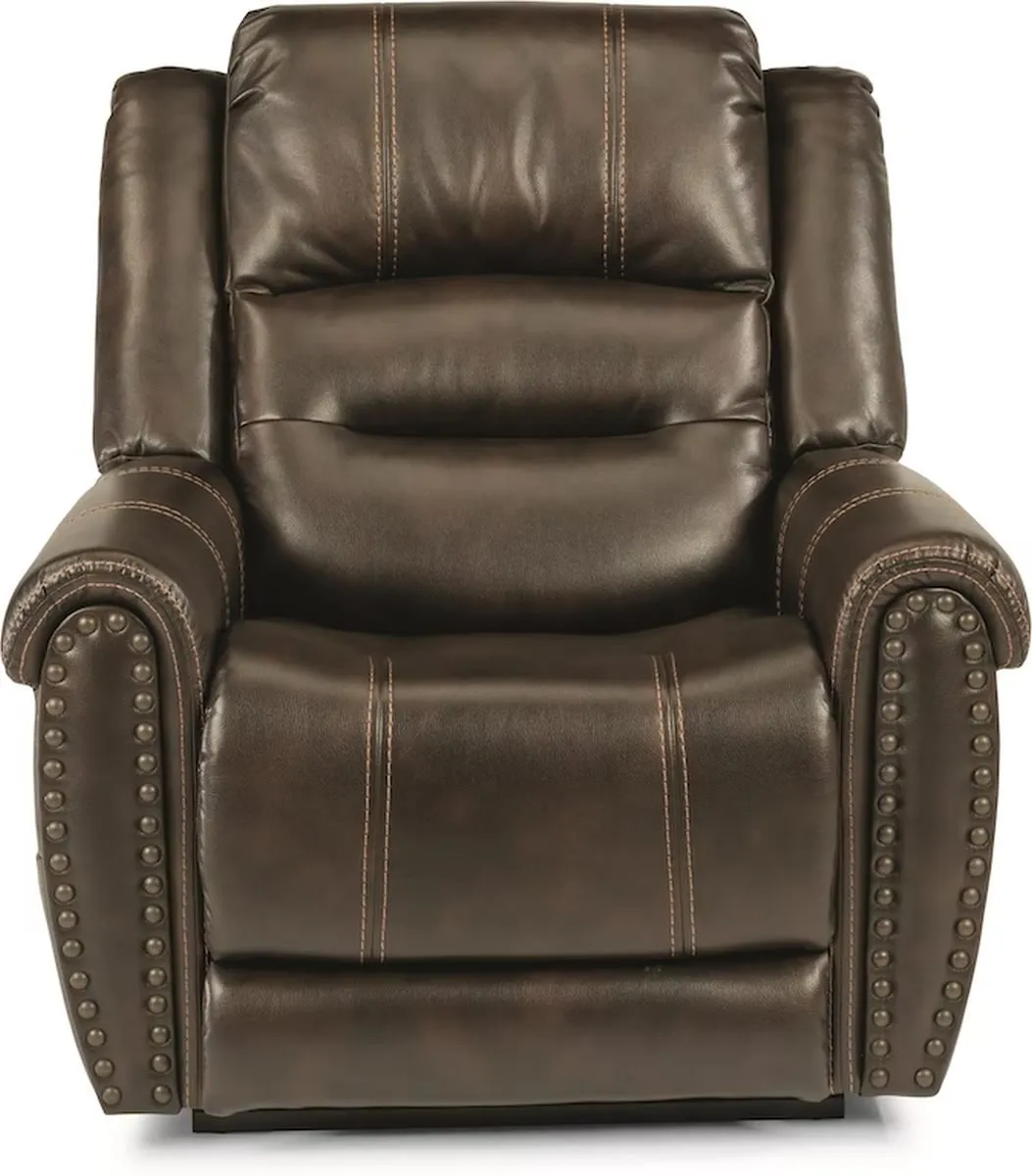 OSCAR BROWN POWER LIFT RECLINER WITH POWER HEADREST