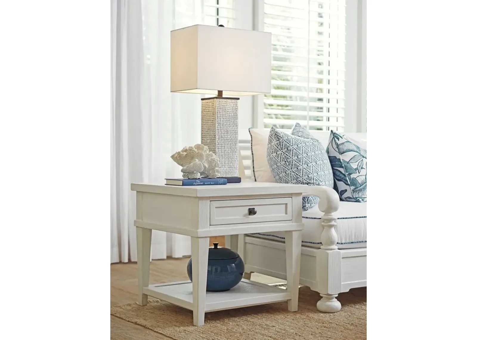 Tommy Bahama Home by Lexington Ocean Breeze Palm Coast Square End Table