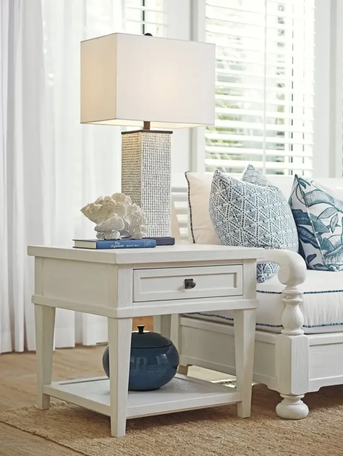 Tommy Bahama Home by Lexington Ocean Breeze Palm Coast Square End Table