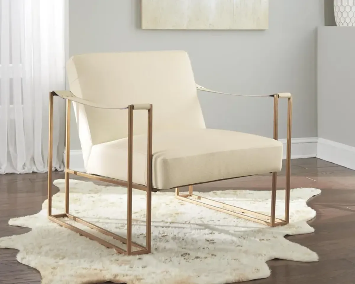 Ashley Kleemore Cream Accent Armchair