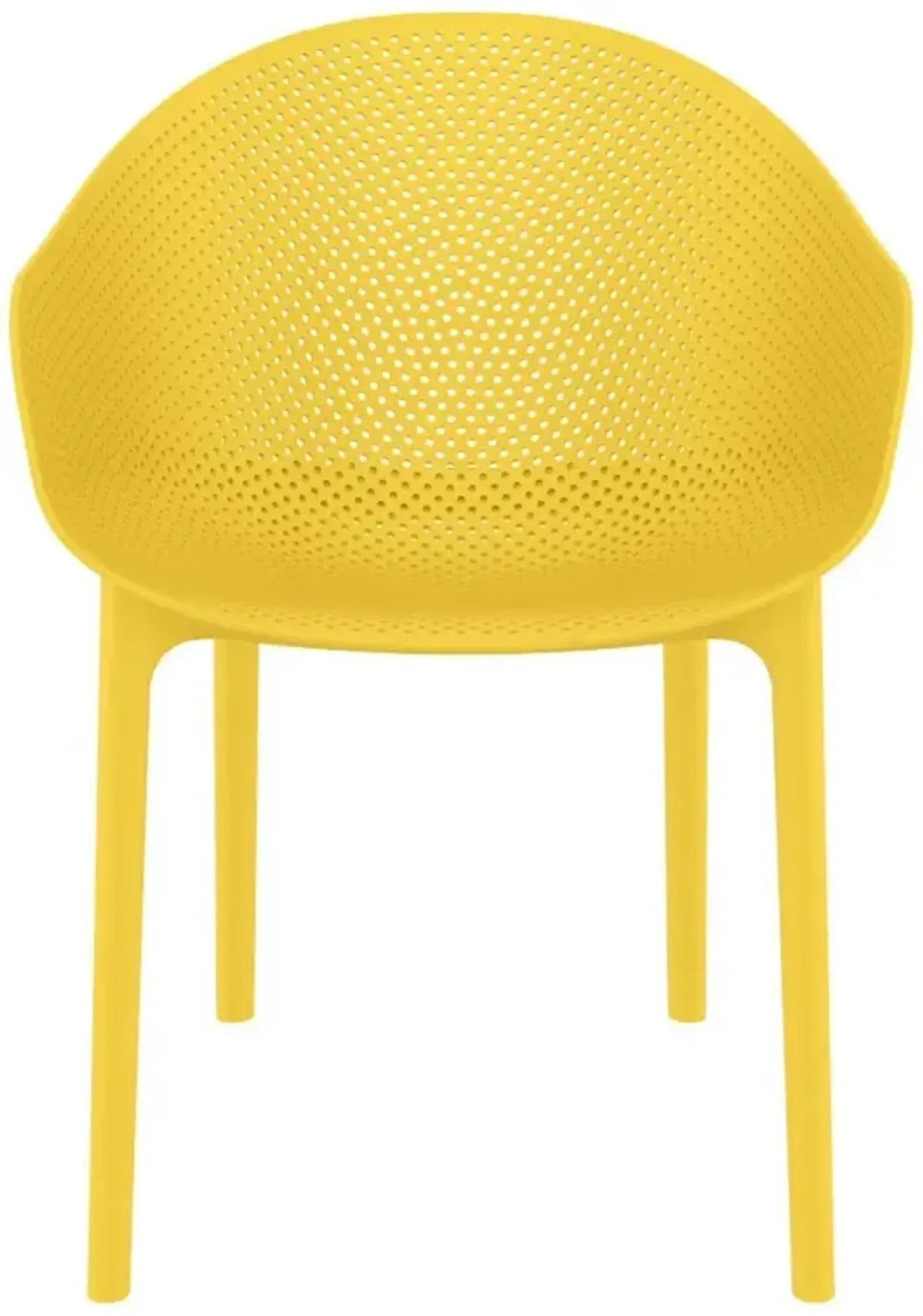 Compamia Sky Outdoor Dining Chair Yellow