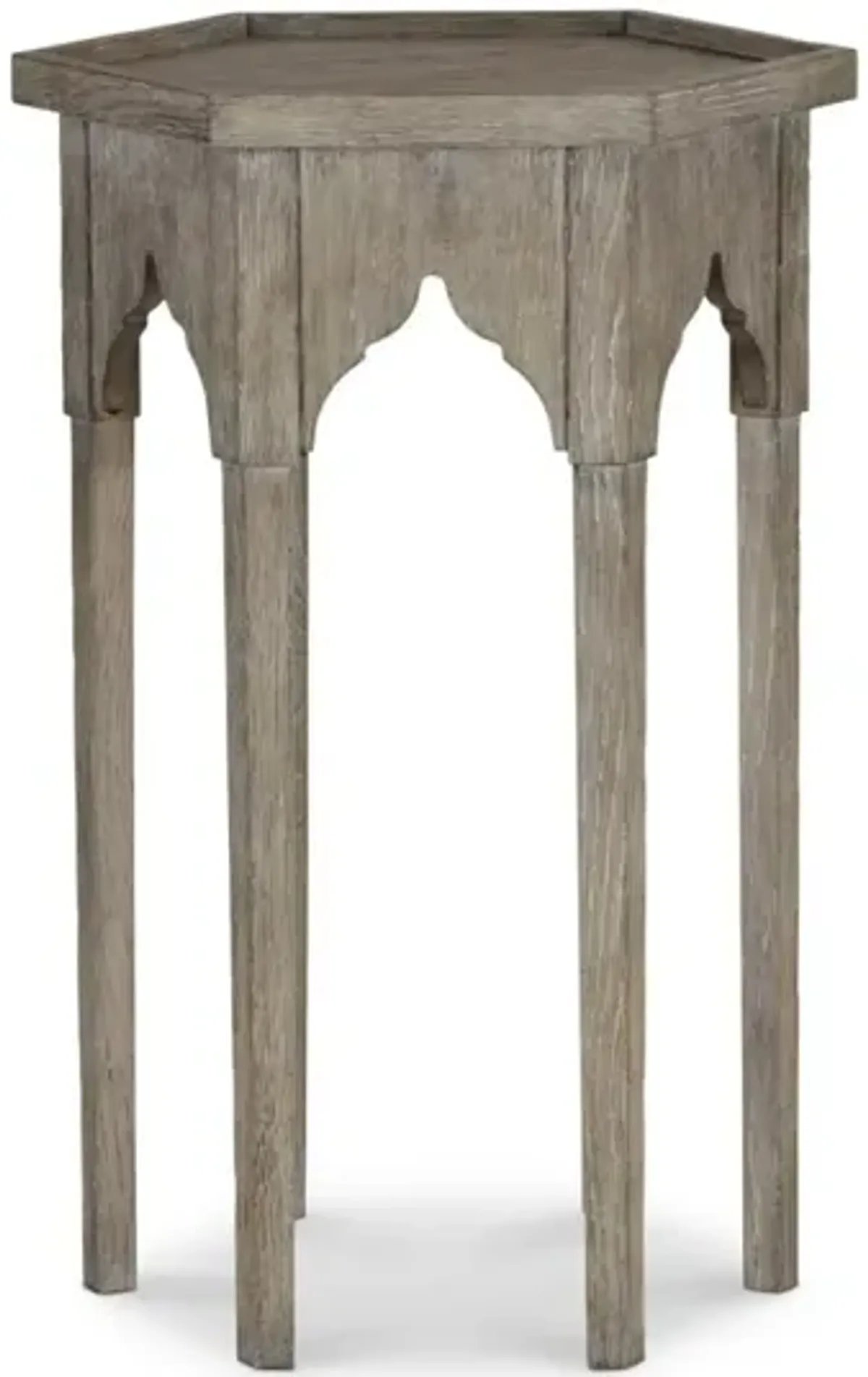 Bernhardt Albion Pewter Accent Table