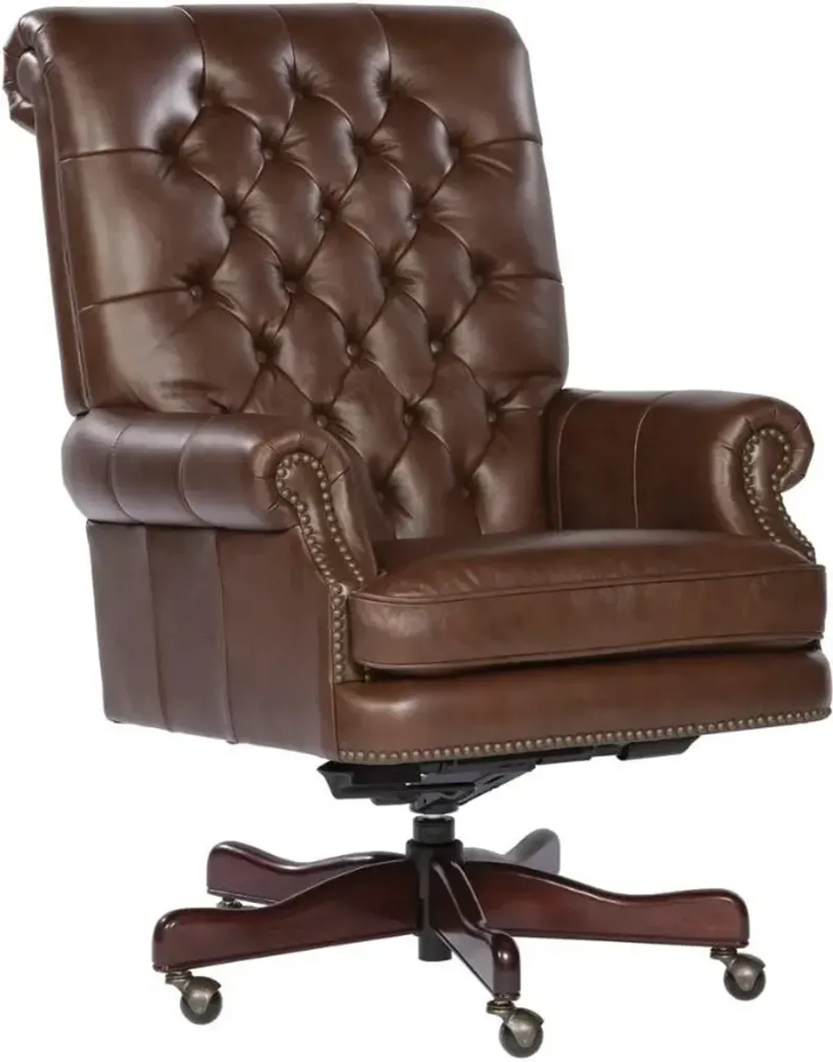 Hekman Brown Executive Tufted Office Chair