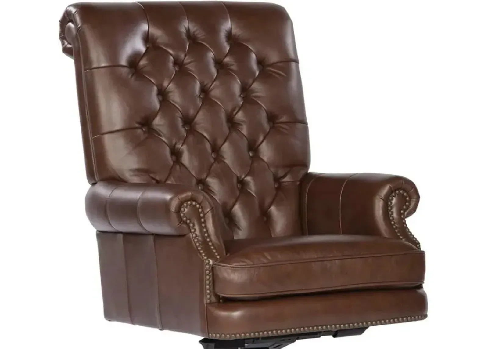 Hekman Brown Executive Tufted Office Chair