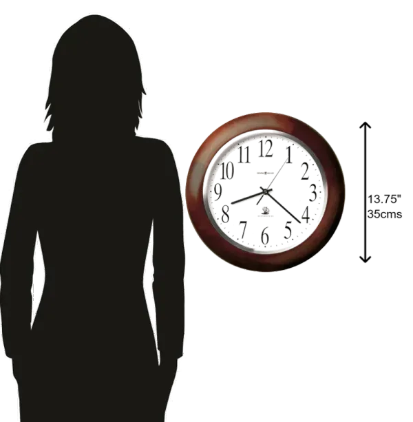 Howard Miller Murrow Wall Clock
