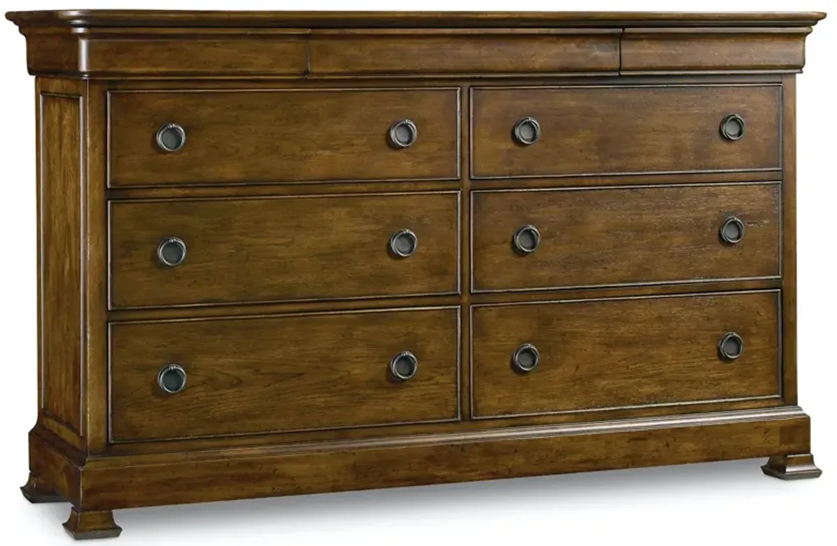 Hooker Furniture Archivist Nine Drawer Dresser