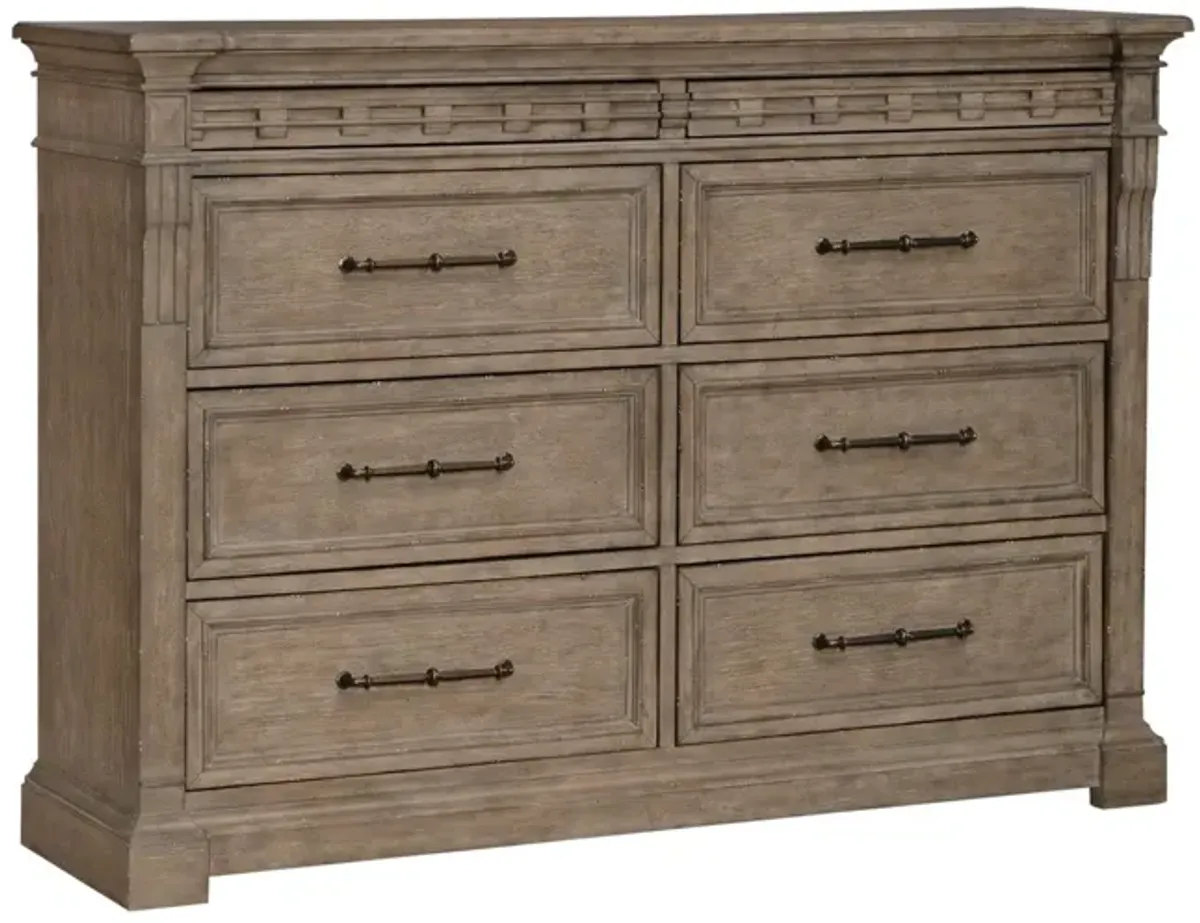 Liberty Furniture Town & Country Dusty Taupe Dresser