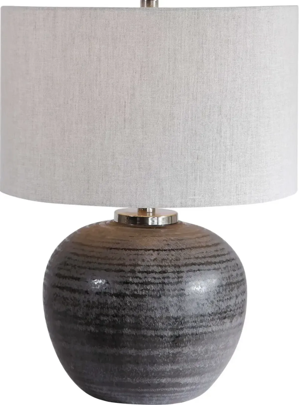 Uttermost Mikkel Charcoal Table Lamp