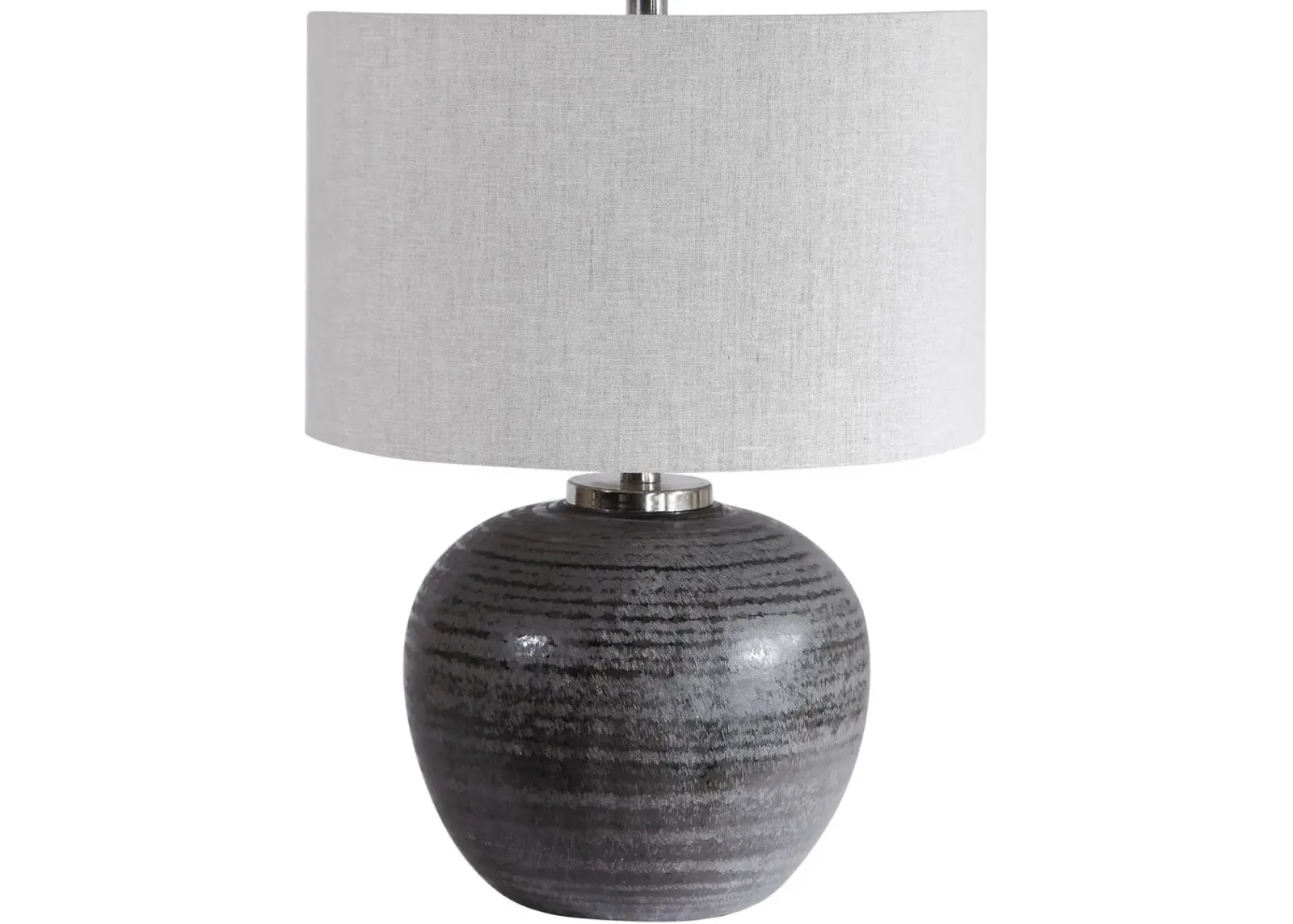 Uttermost Mikkel Charcoal Table Lamp