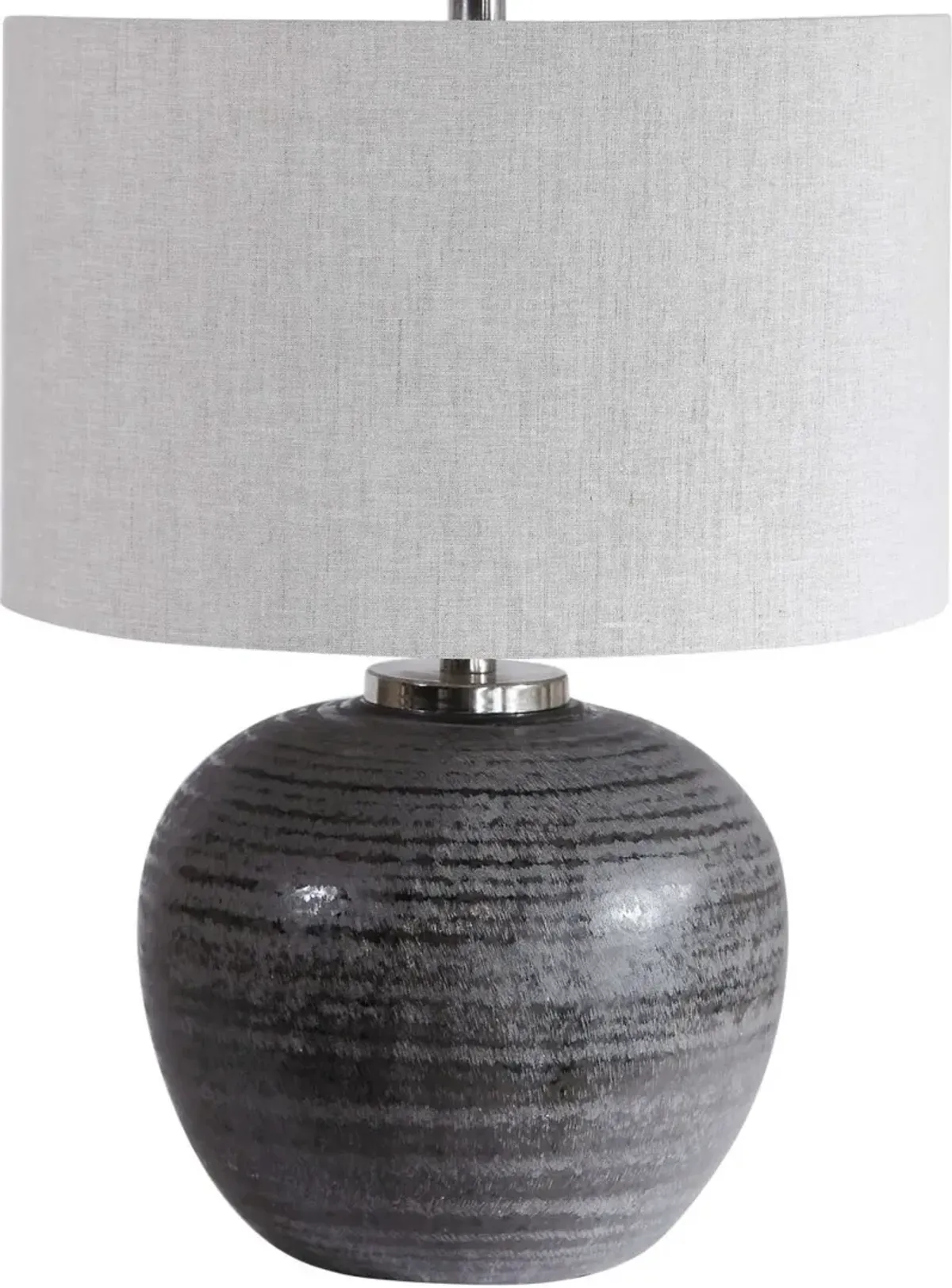 Uttermost Mikkel Charcoal Table Lamp