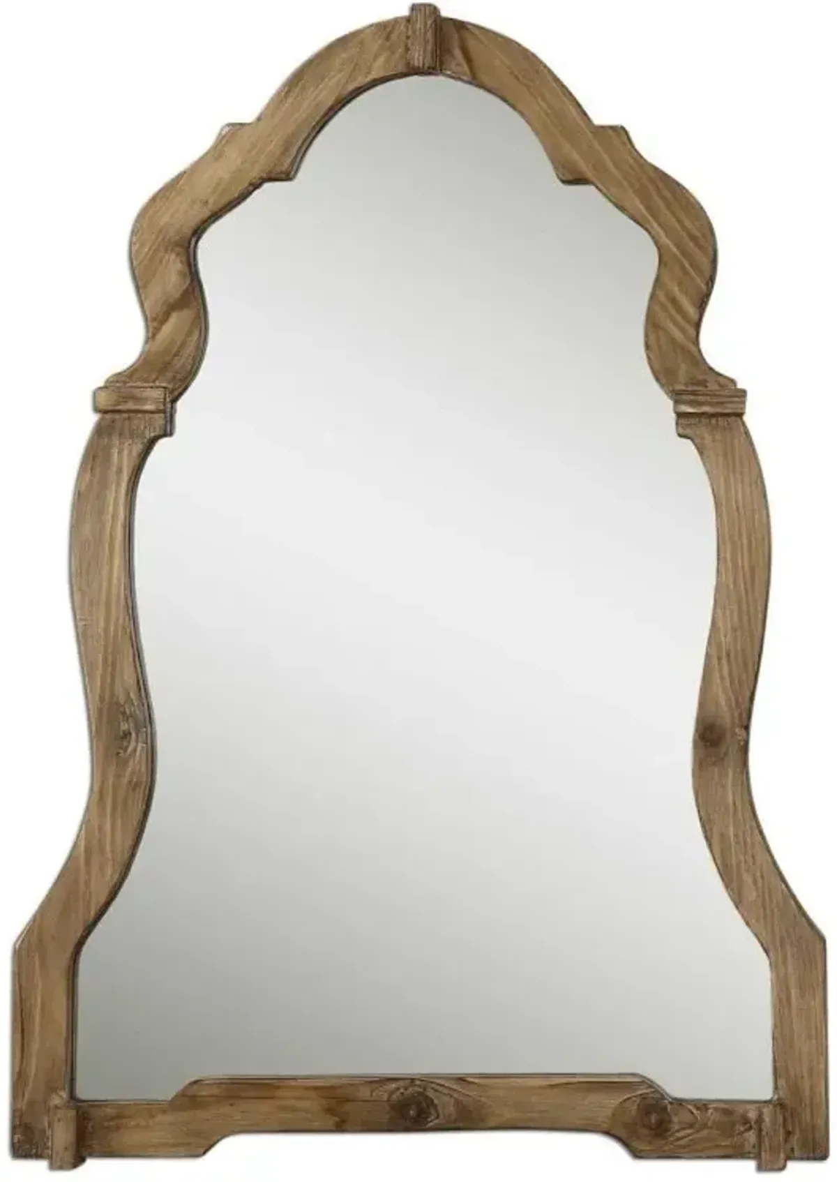 Uttermost Agustin Light Walnut Mirror