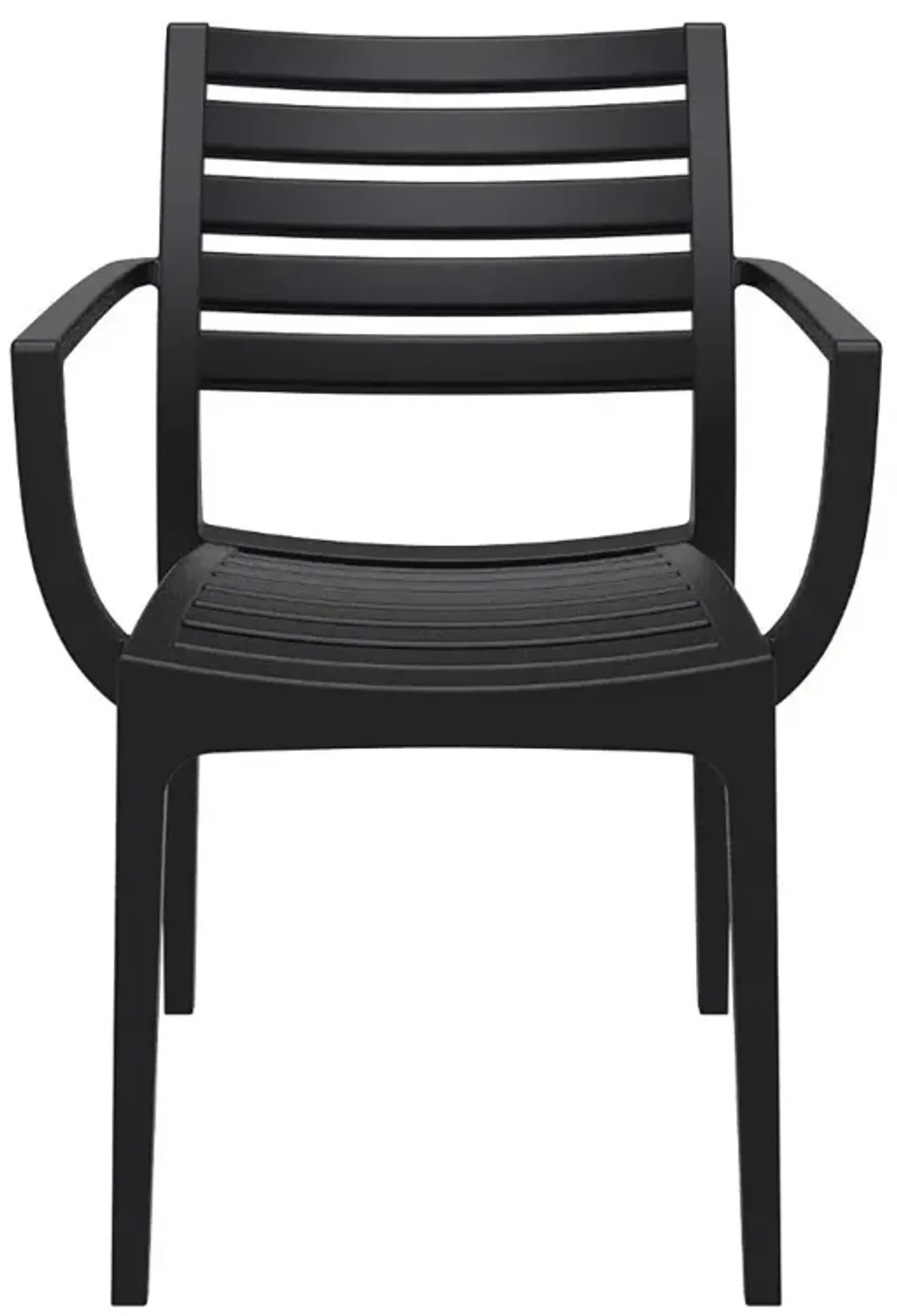 Compamia Artemis Outdoor Dining Arm Chair Black