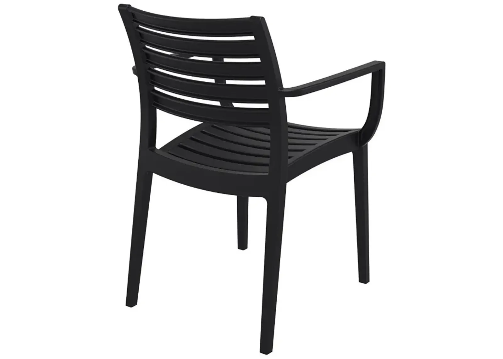 Compamia Artemis Outdoor Dining Arm Chair Black