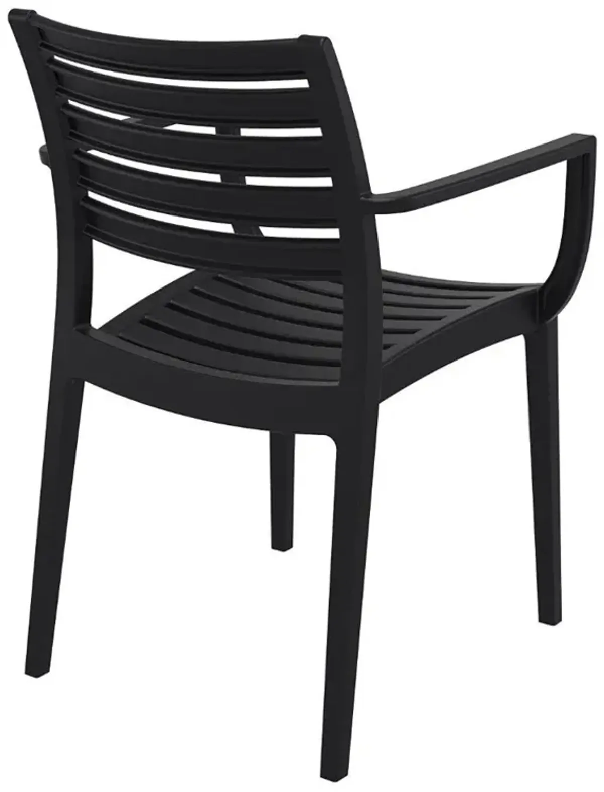 Compamia Artemis Outdoor Dining Arm Chair Black