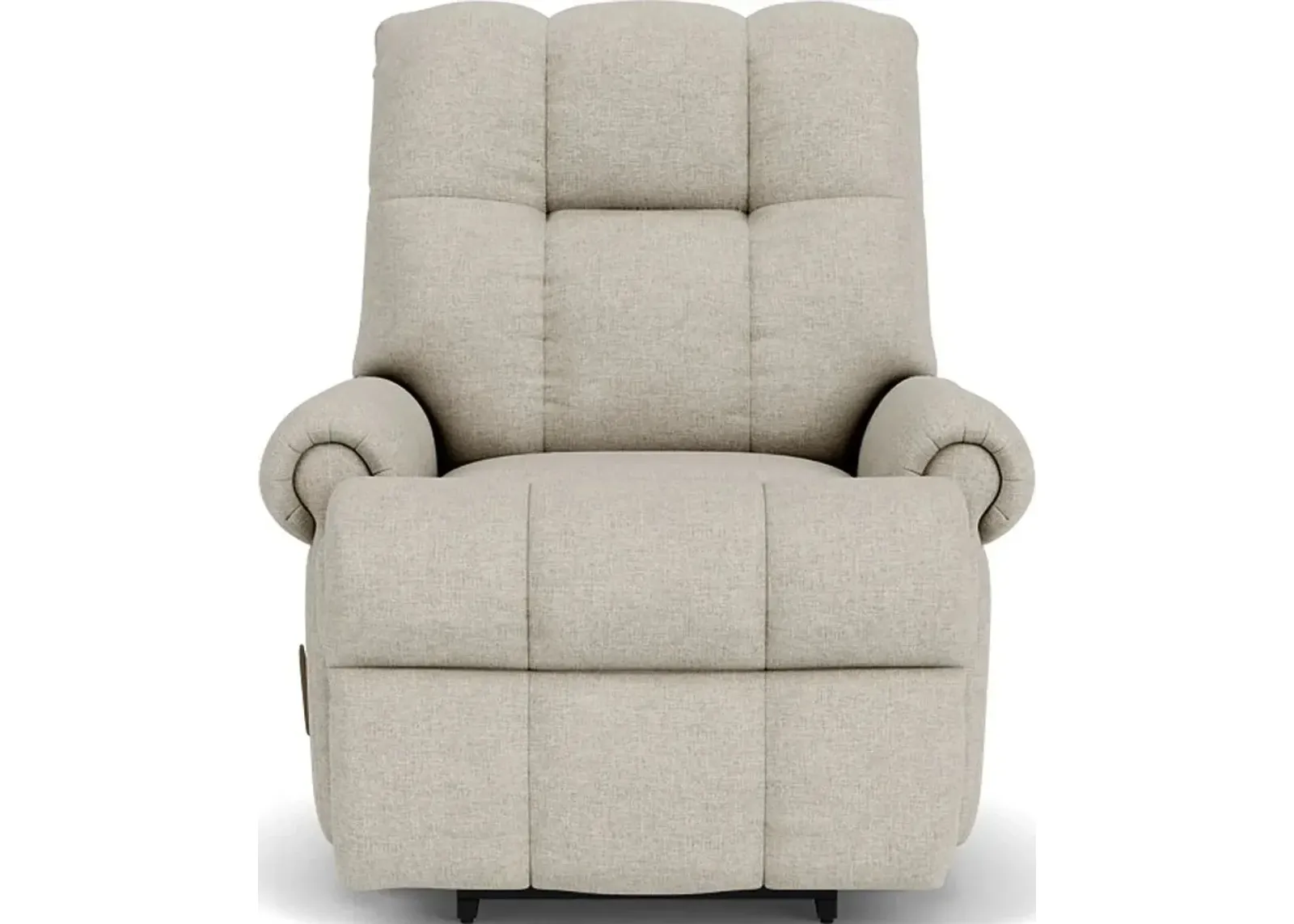 Flexsteel Hercules Silver Driftwood Manual Recliner