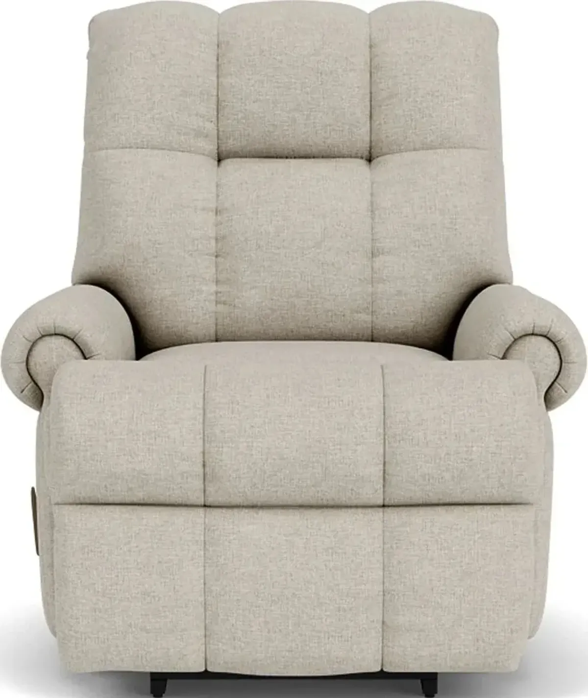 Flexsteel Hercules Silver Driftwood Manual Recliner