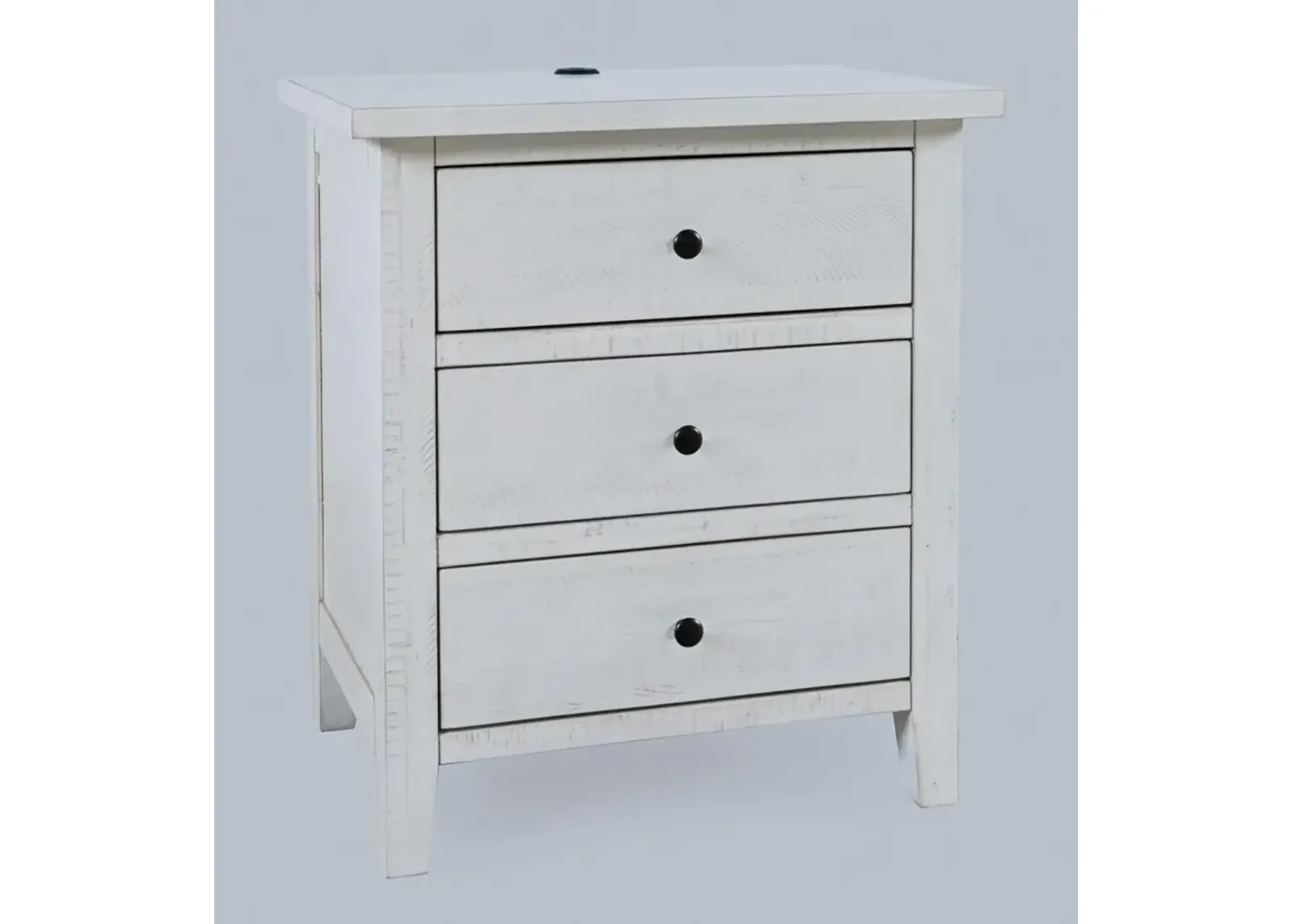 Jofran Maxton Nightstand Ivory