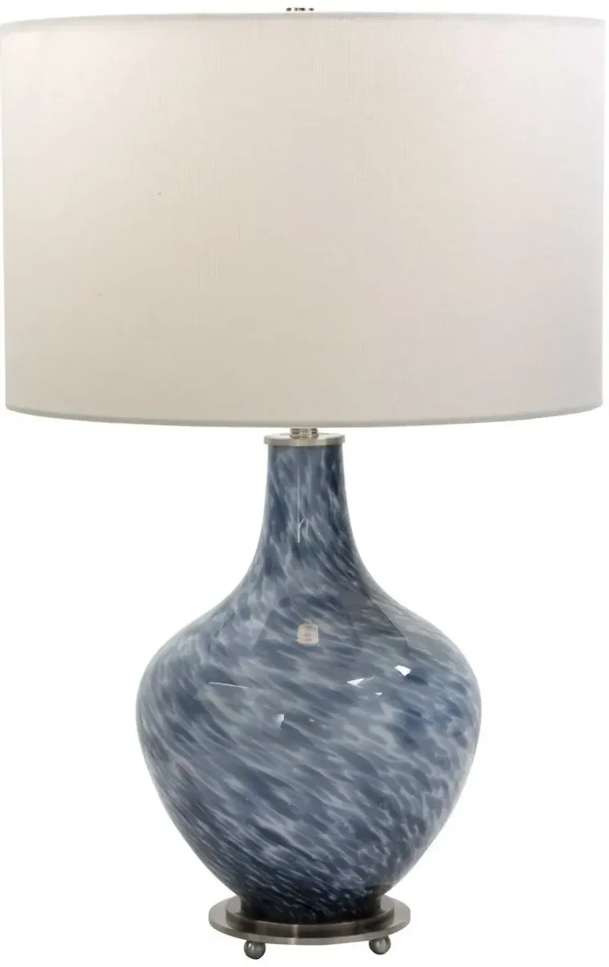 Uttermost Cove Cobalt Blue/White Table Lamp