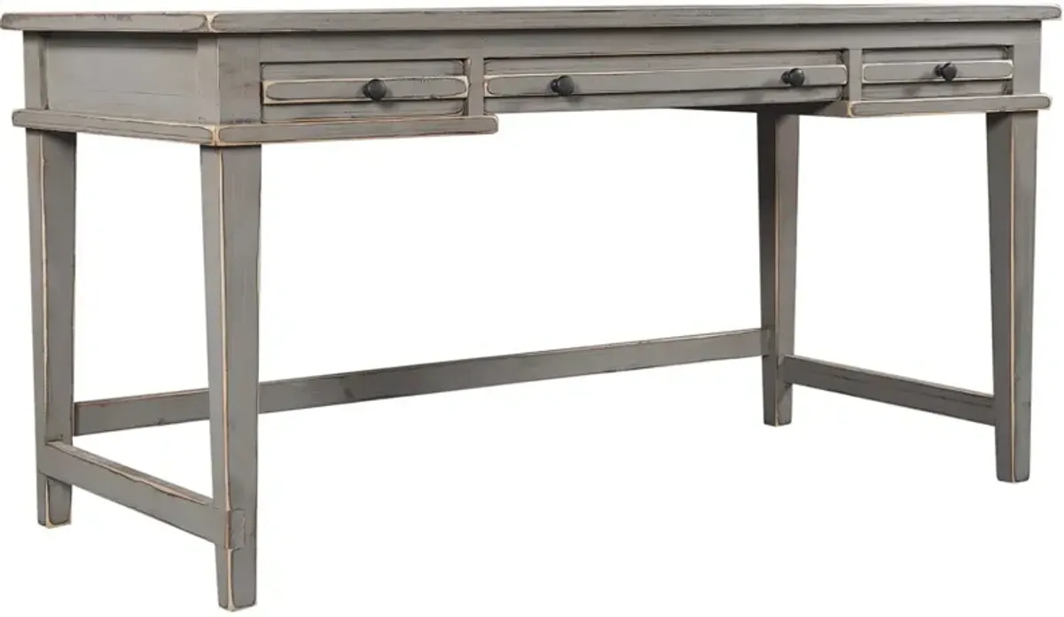 Aspenhome Reeds Farm Weather Grey Writing Desk