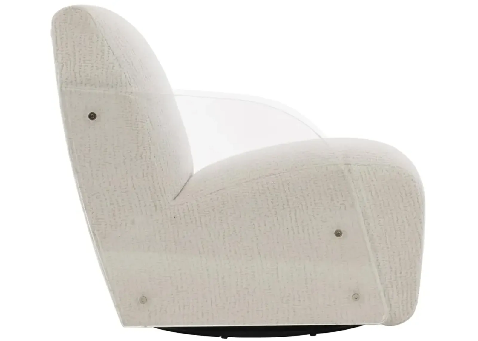 Bernhardt Perla Fabric Swivel Chair