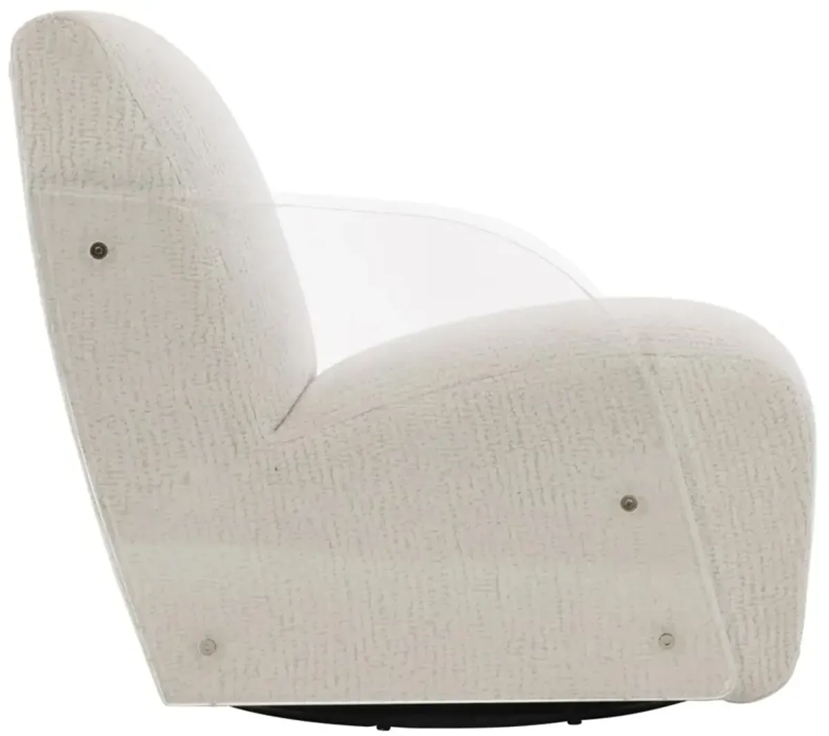 PERLA FABRIC SWIVEL CHAIR