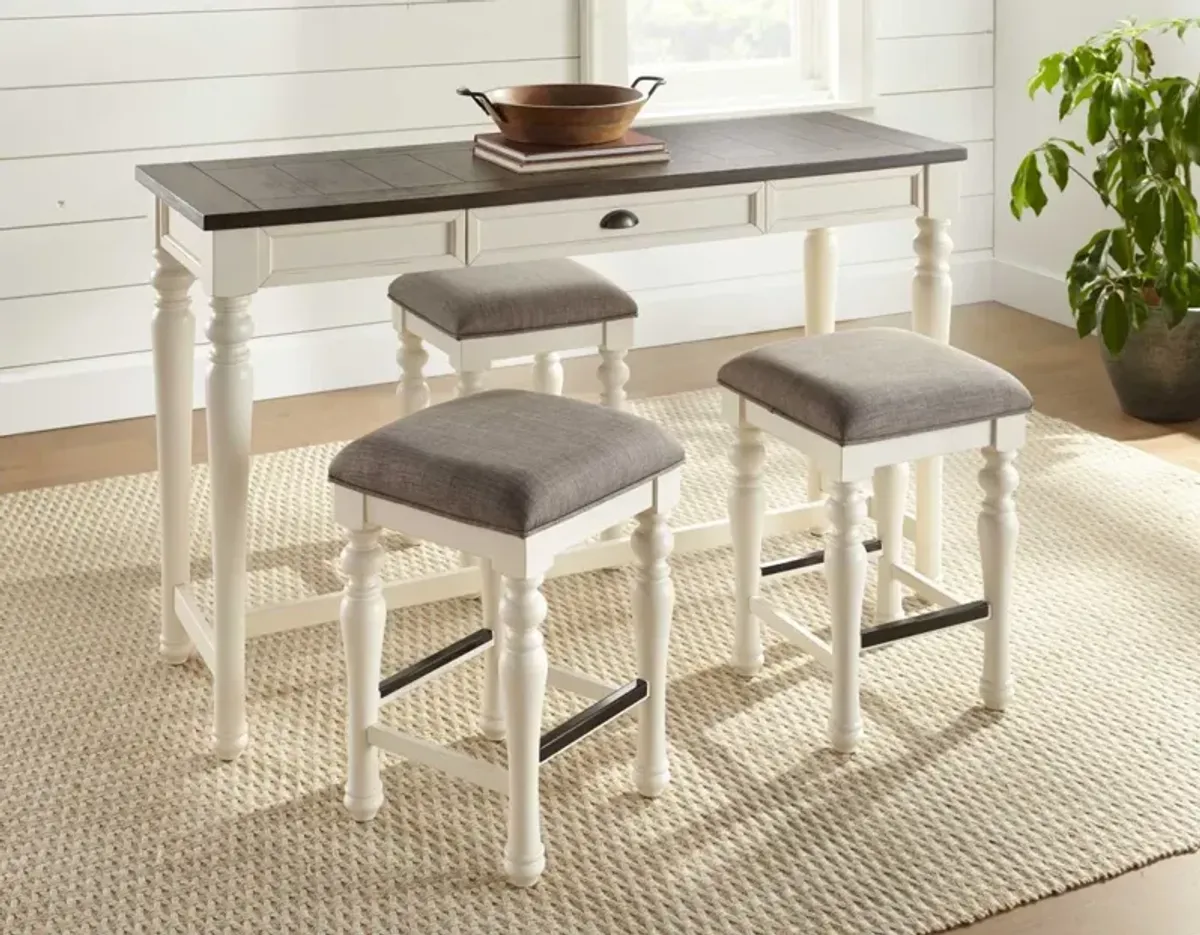 Joanna 4-Piece Bar Stools & Table Set